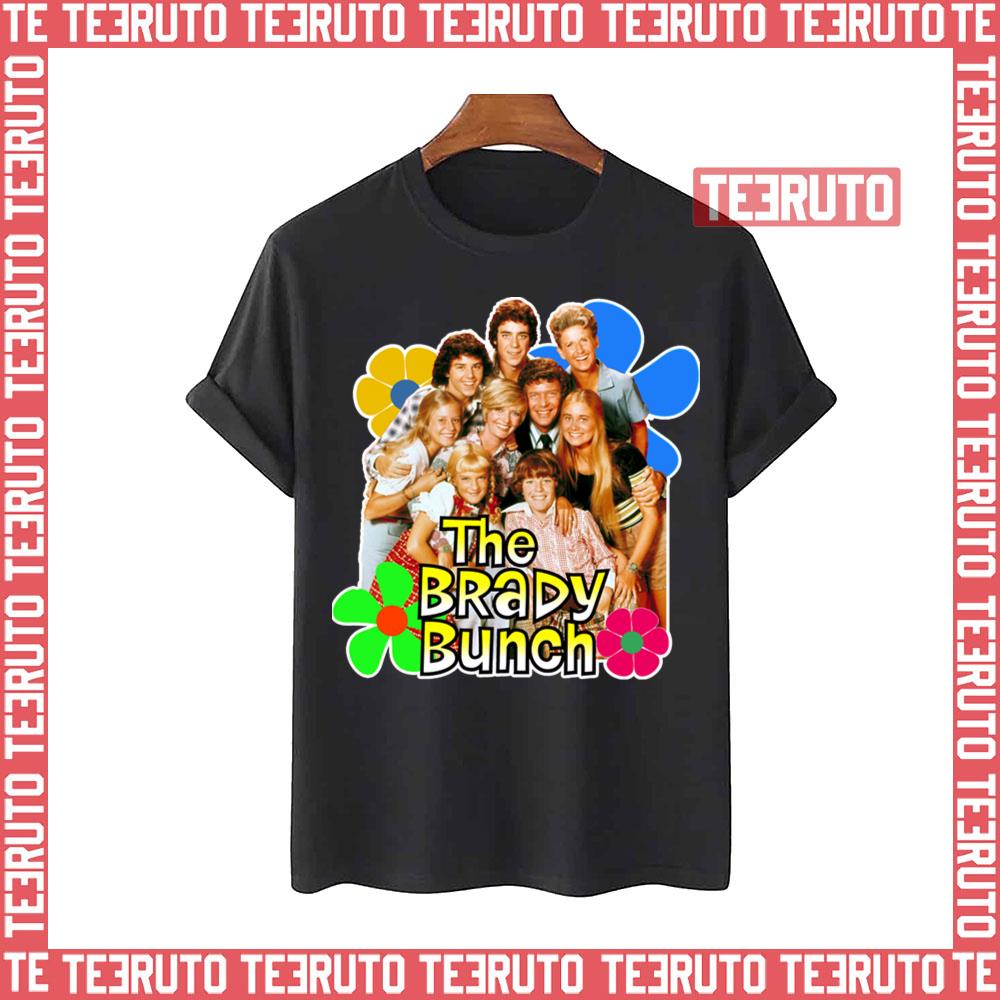 90s Colored The Brady Bunch Unisex T-Shirt