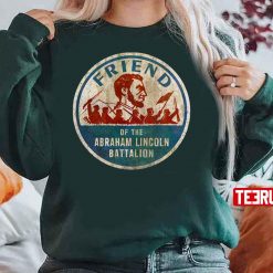 Abraham Lincoln Battalion Vintage Emblem Unisex Sweatshirt