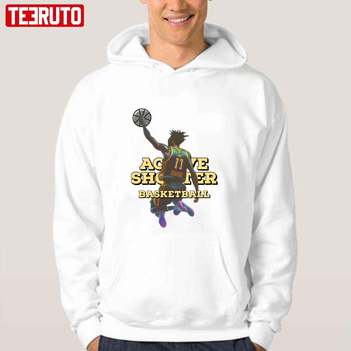 Active Shooter Basketball Star Number 11 Unisex Hoodie