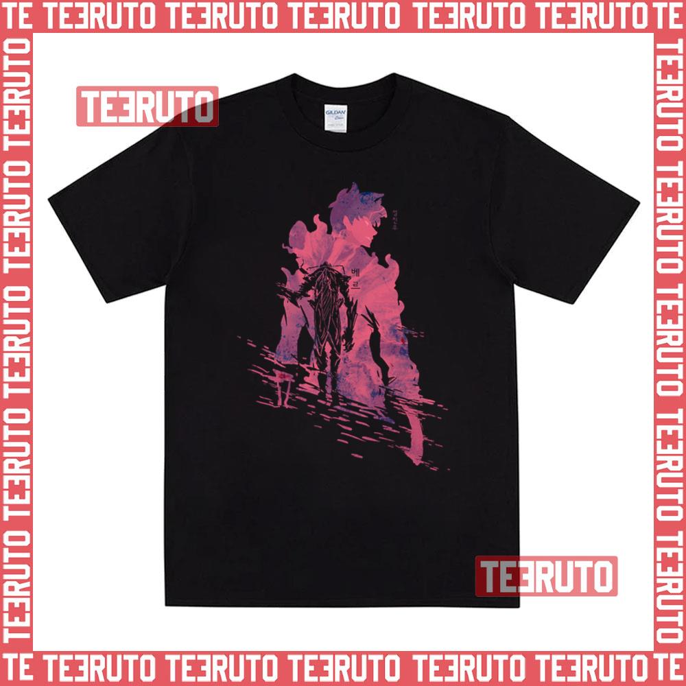 Aesthetic Design Sung Jin Woo Arrival Solo Leveling Unisex T-Shirt