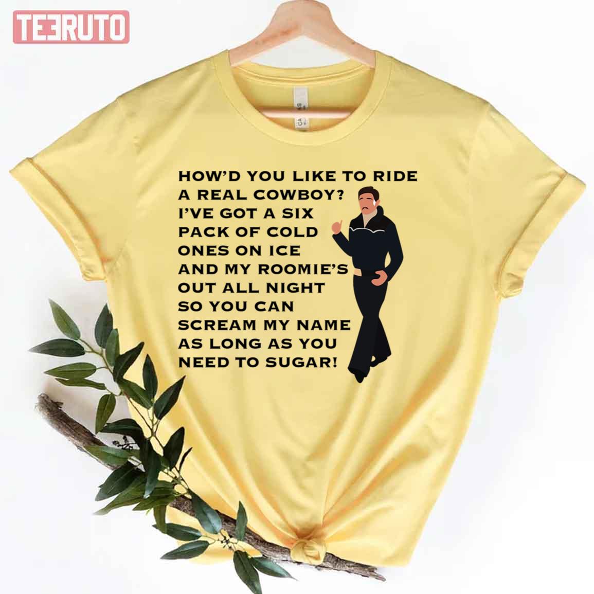 Agent Whiskey Flirting Pedro Pascal Unisex T-Shirt