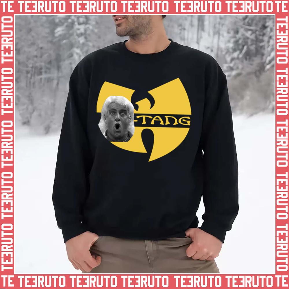 Agr Ric Flair Wu Tang Logo Funny Wrestling Unisex Sweatshirt - Teeruto