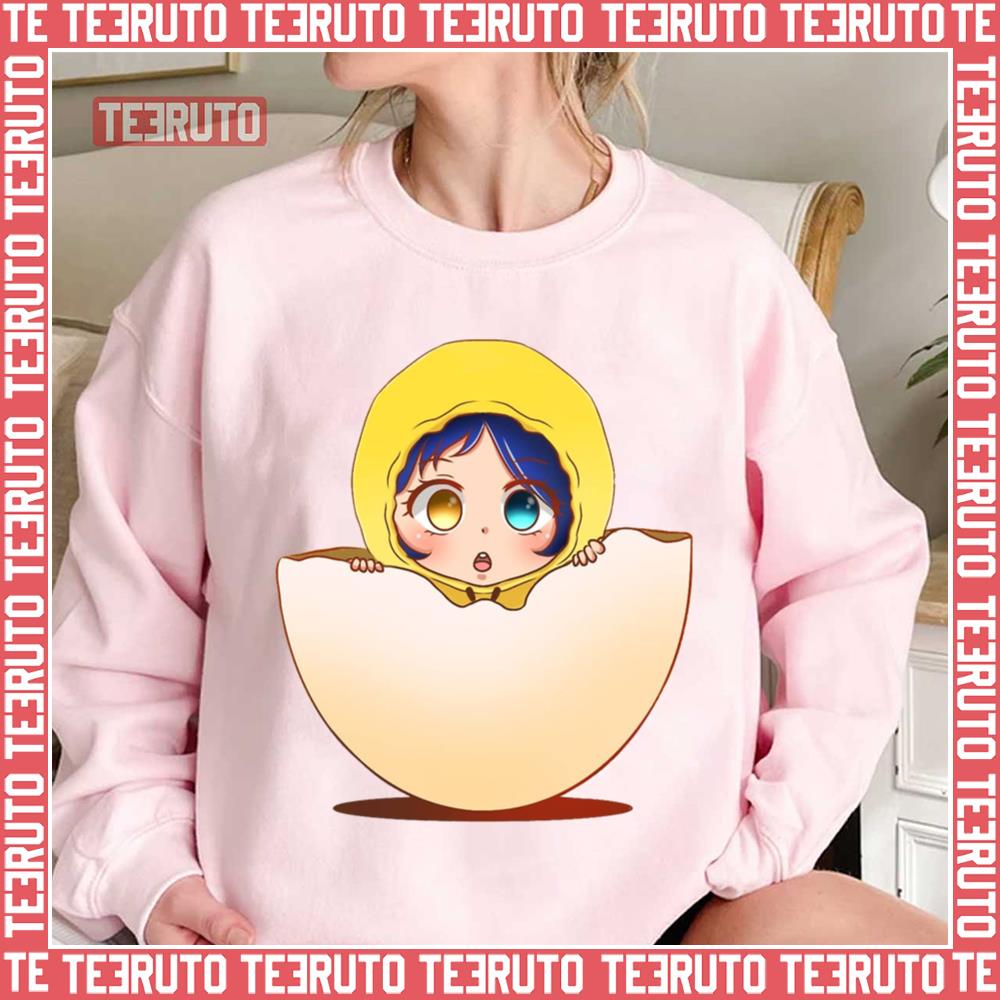 Ai Ohto In A Egg Shell Wonder Egg Priority Unisex Sweatshirt