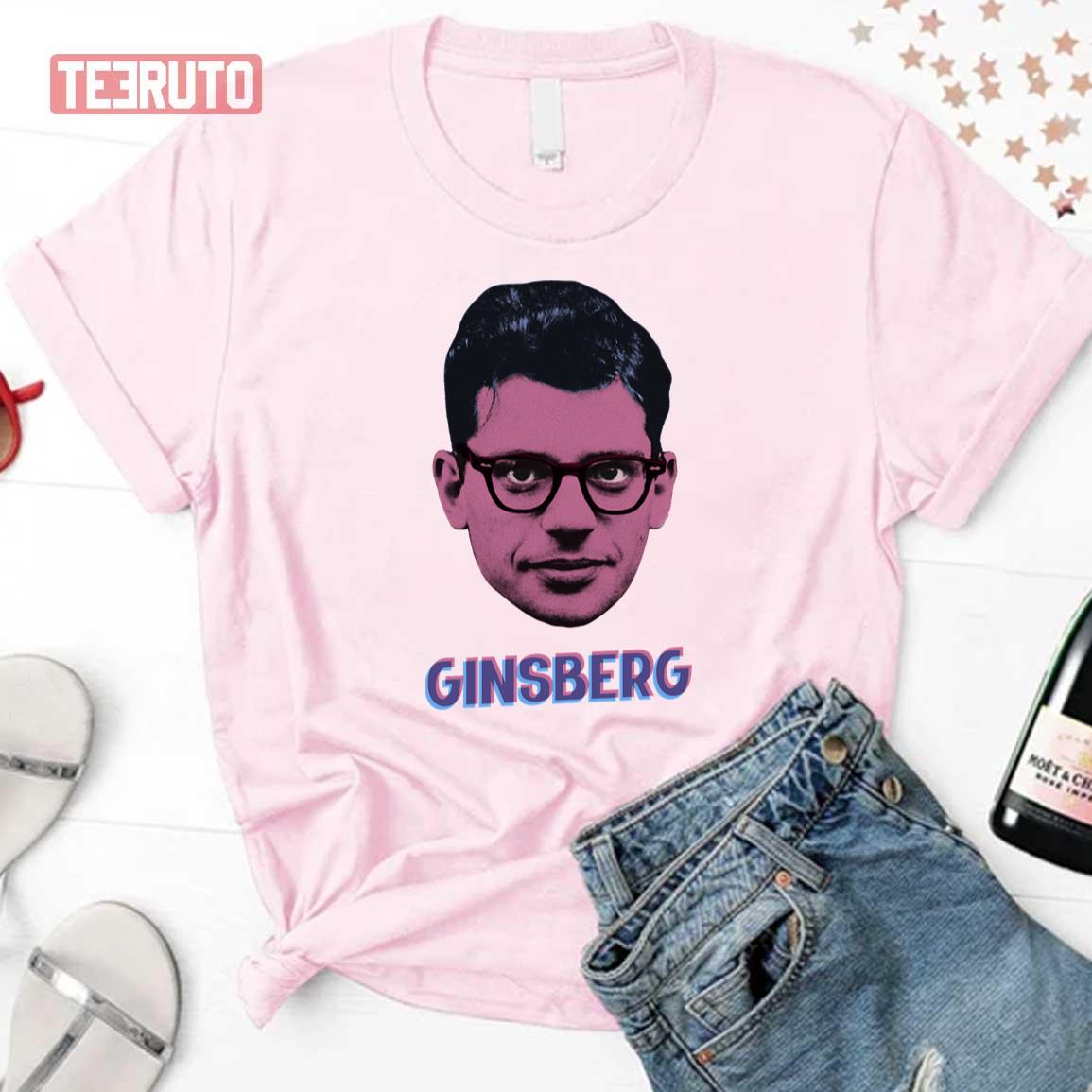 Allen Ginsberg Meme Face Unisex T-Shirt