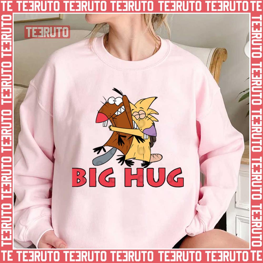 Angry Daggett Norbert Big Hug Angry Beavers Unisex Sweatshirt