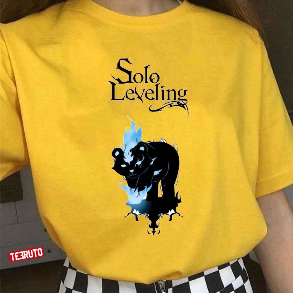 Anime Black Art Solo Leveling Unisex T-Shirt