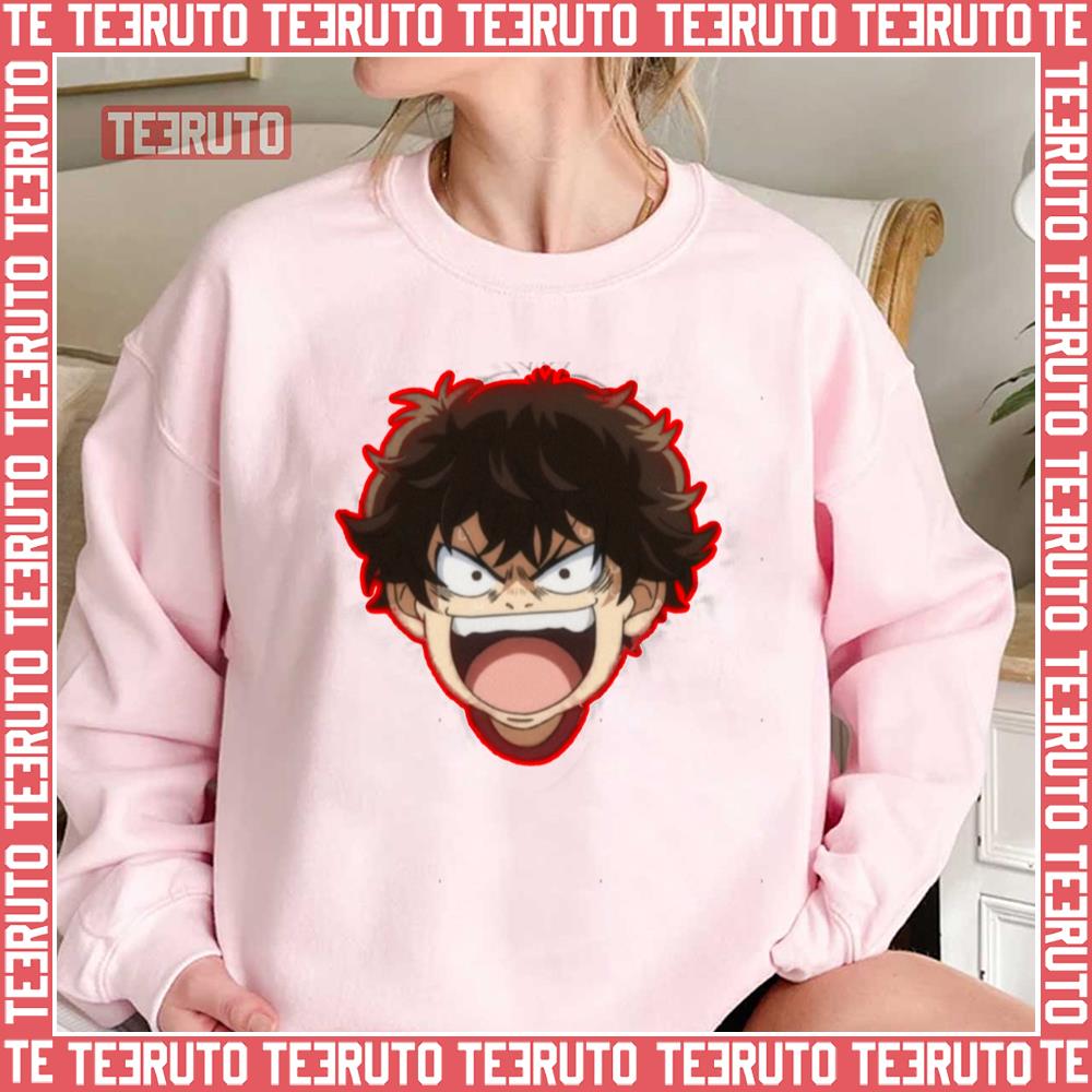 Ao Ashi Angry Face Anime Aoashi Unisex Sweatshirt