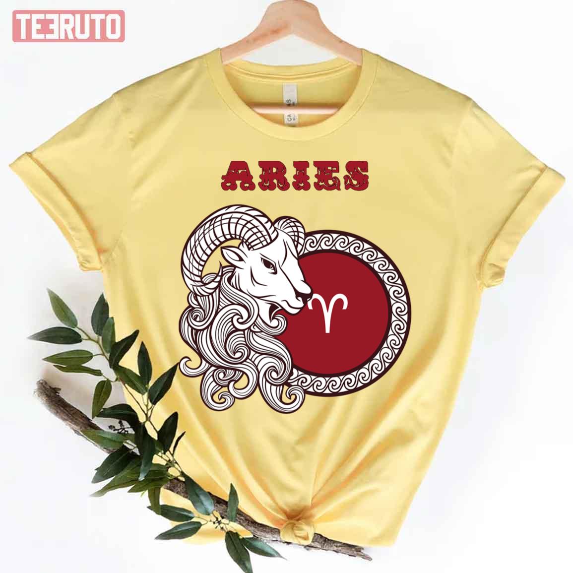 Aries March 21st To April 19th Zodiac Sign Unisex T-Shirt