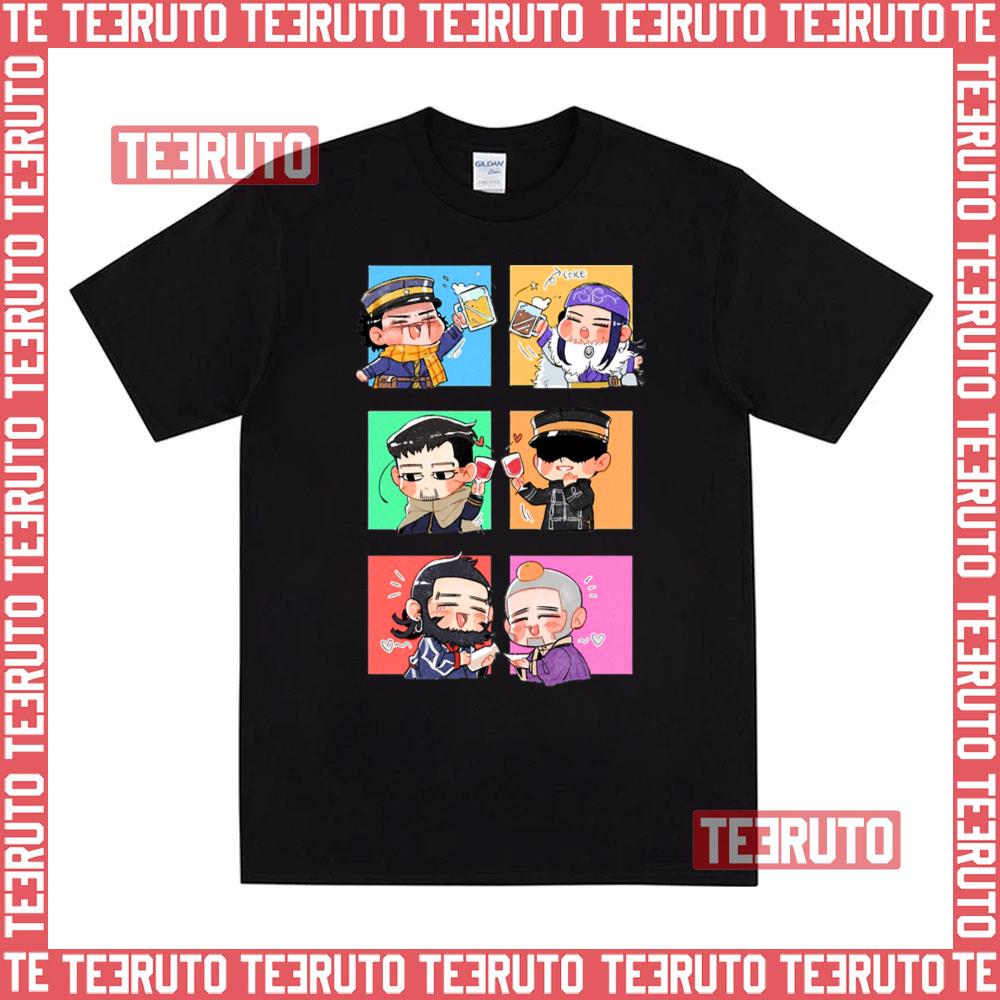 Aspira Cute Graphic Golden Kamuy Unisex T-Shirt