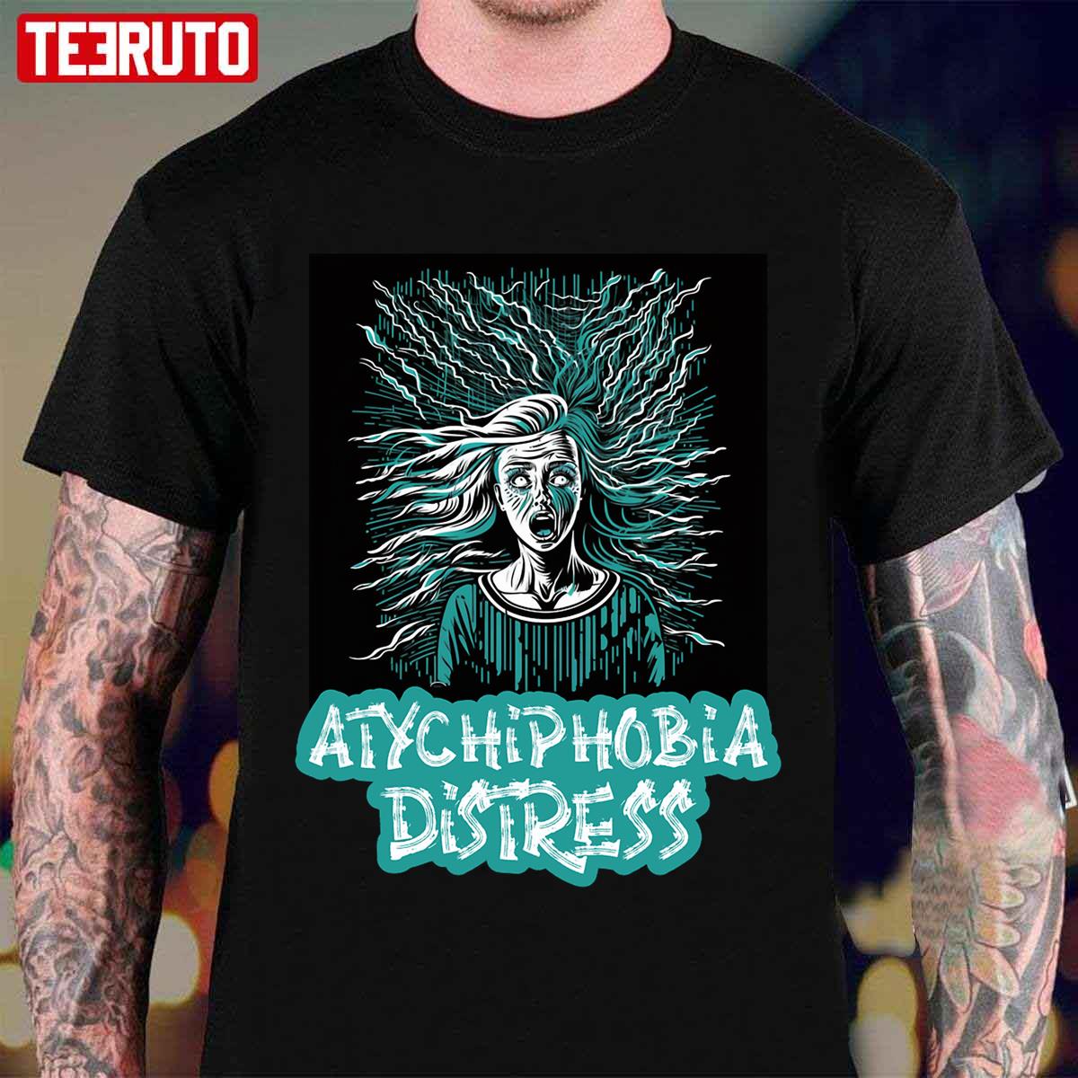 Atychiphobia Distress Horror Unisex T-Shirt