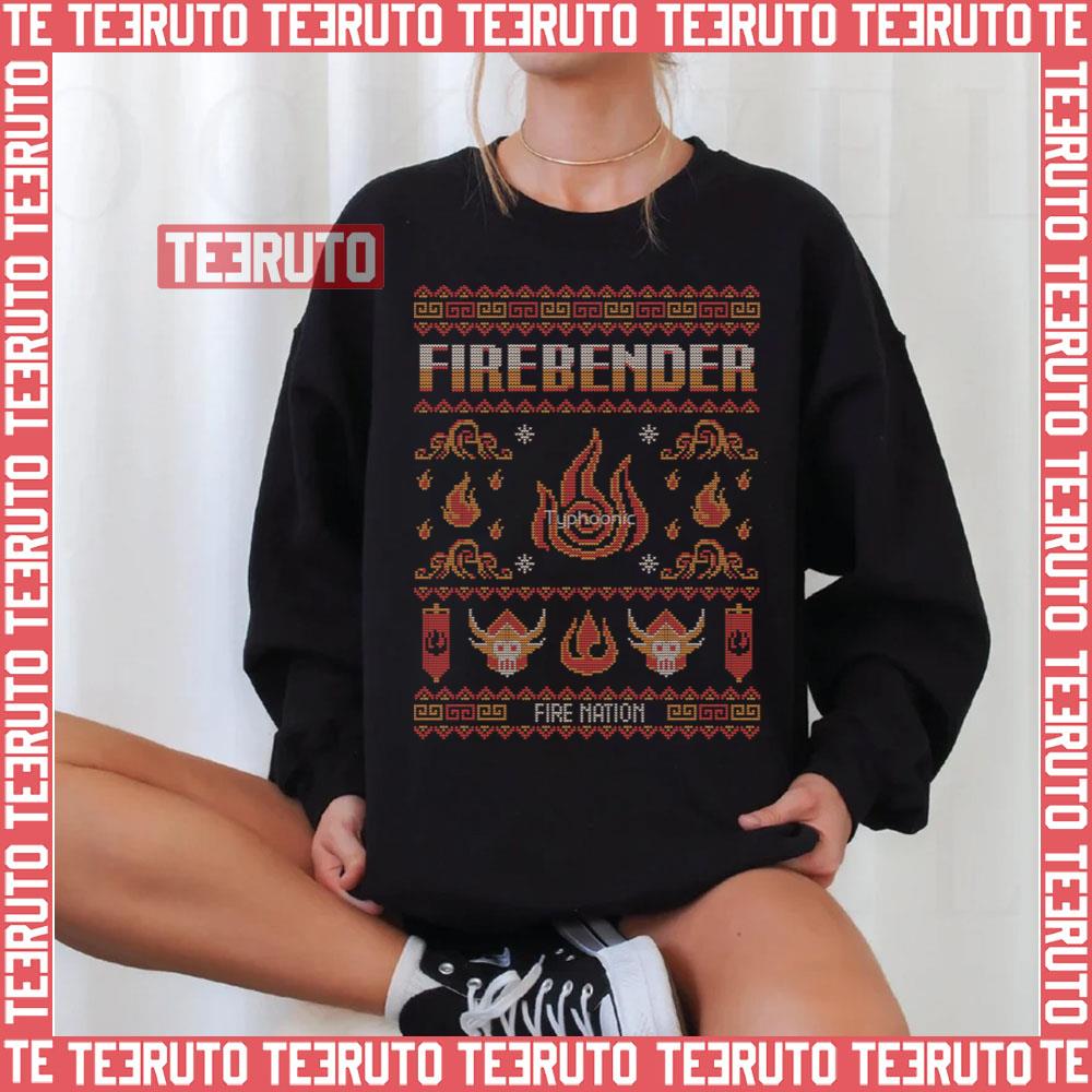 Avatar Firebending Iroh Zuko Fire Nation Avatar Last Airbender T Shi Unisex Sweatshirt