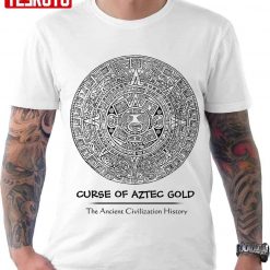 Aztec Gold Design Unisex T-Shirt