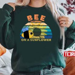 Bee On A Sunflower Unisex Sweatshirt