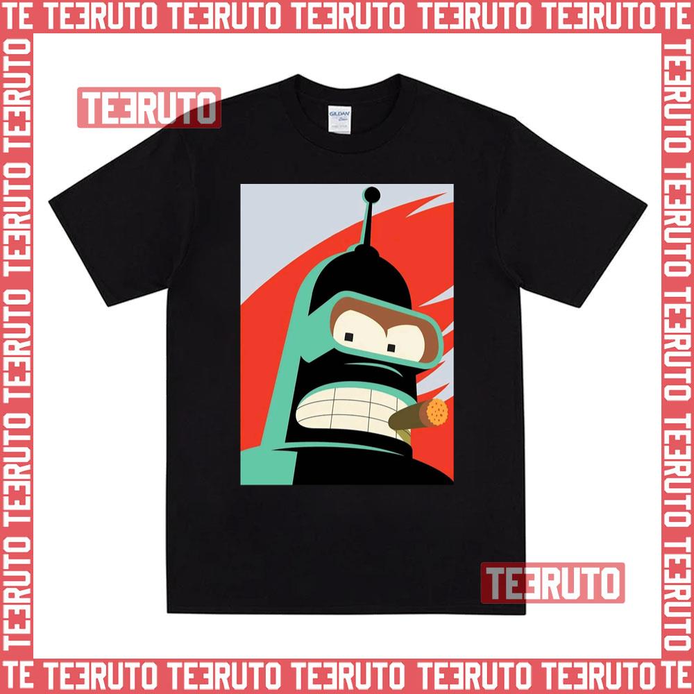 Bender Art The Futurama Unisex T-Shirt