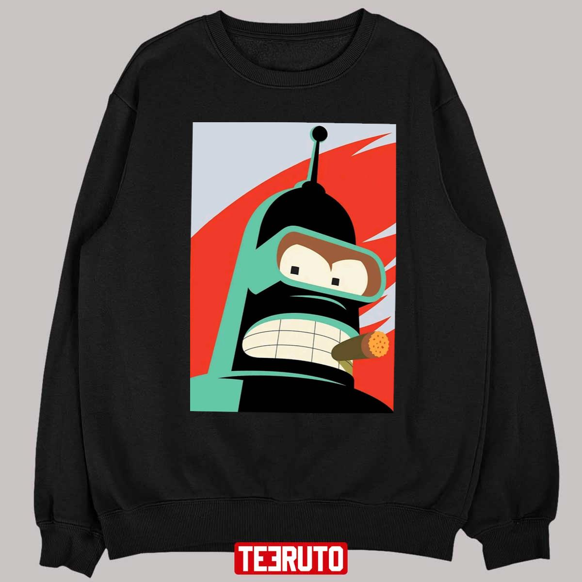 Bender Art The Futurama Unisex T-Shirt