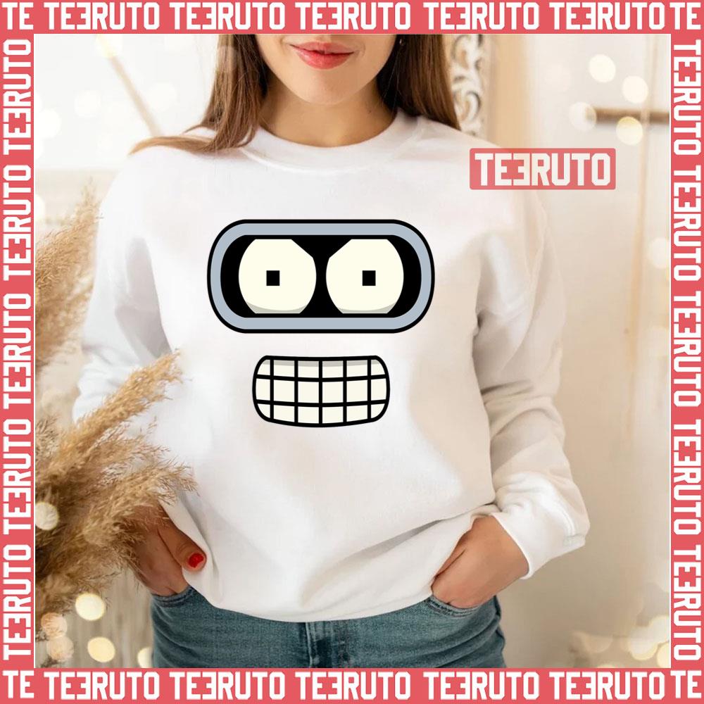Bender's Face The Futurama Art Unisex Sweatshirt