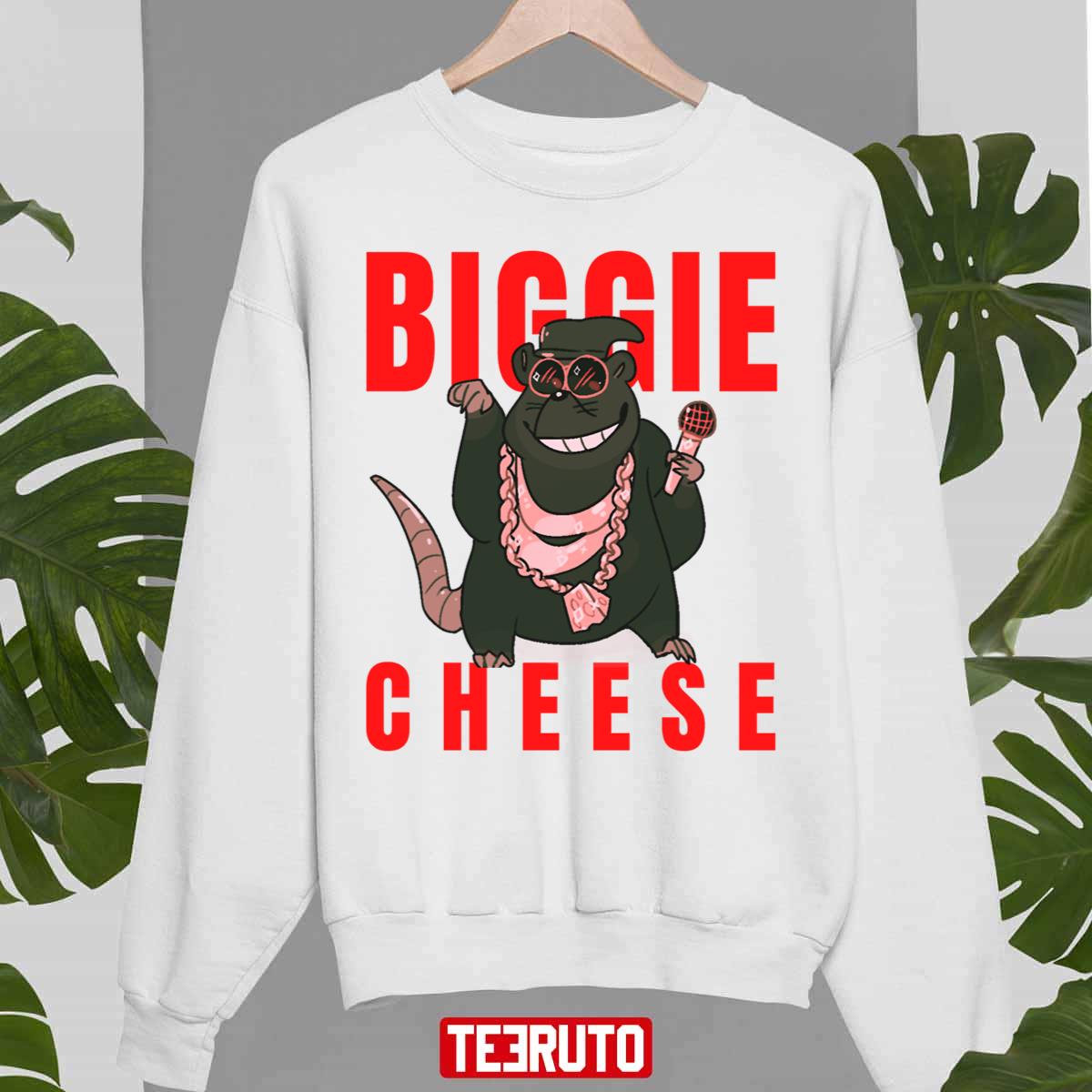 Biggie Cheese Funny The Notorious B.I.G Biggie Rapper Unisex T-shirt