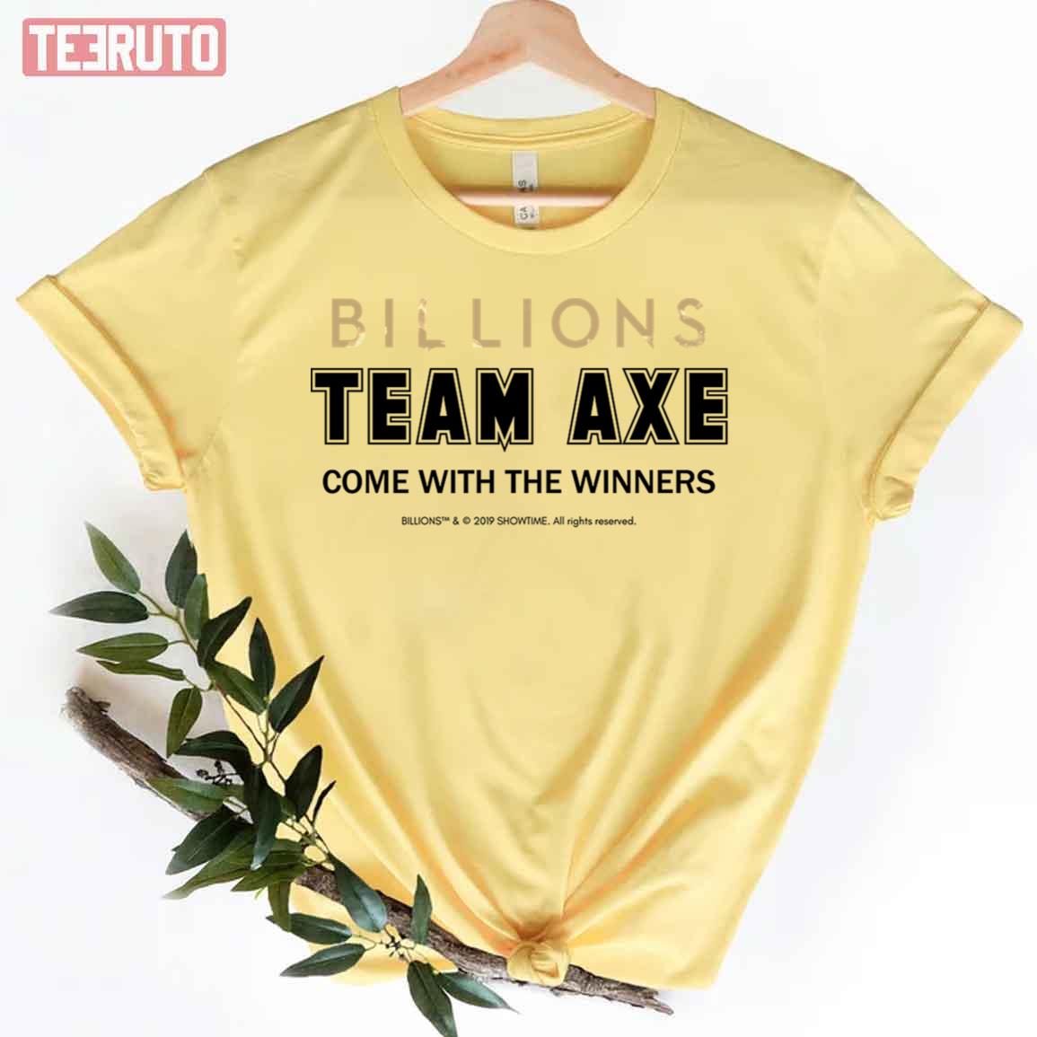 Billions Team Axe Light Unisex T-Shirt