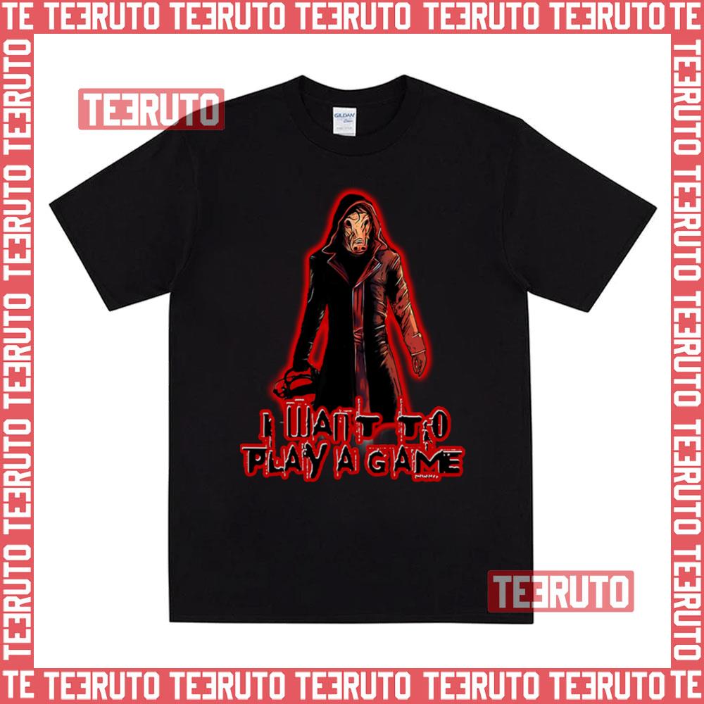 Billy I Want To Play A Game Horror Design Unisex T-Shirt