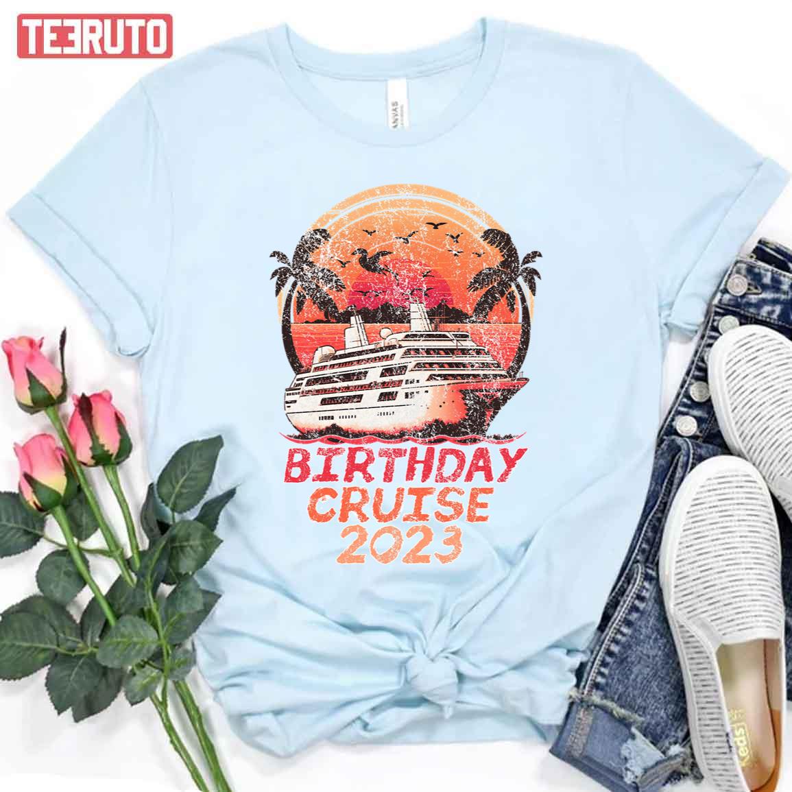 Birthday Cruise Squad Party Squad 2023 Unisex T-Shirt