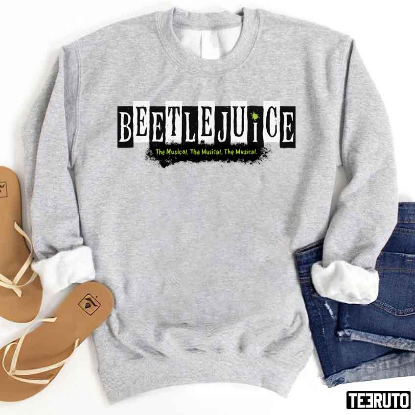 Bj Musical Bway Logo Beetlejuice Unisex Sweatshirt
