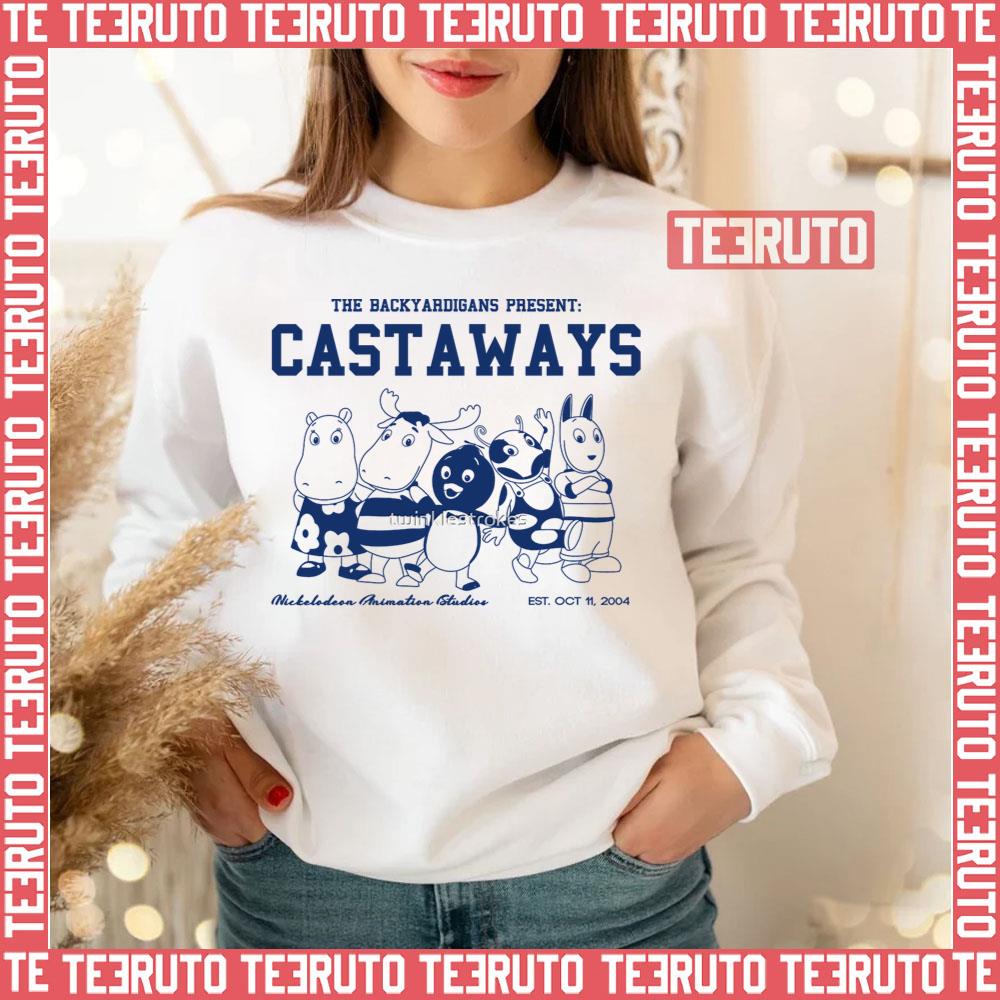 Black And White Backyardigans Castaway Unisex Sweatshirt