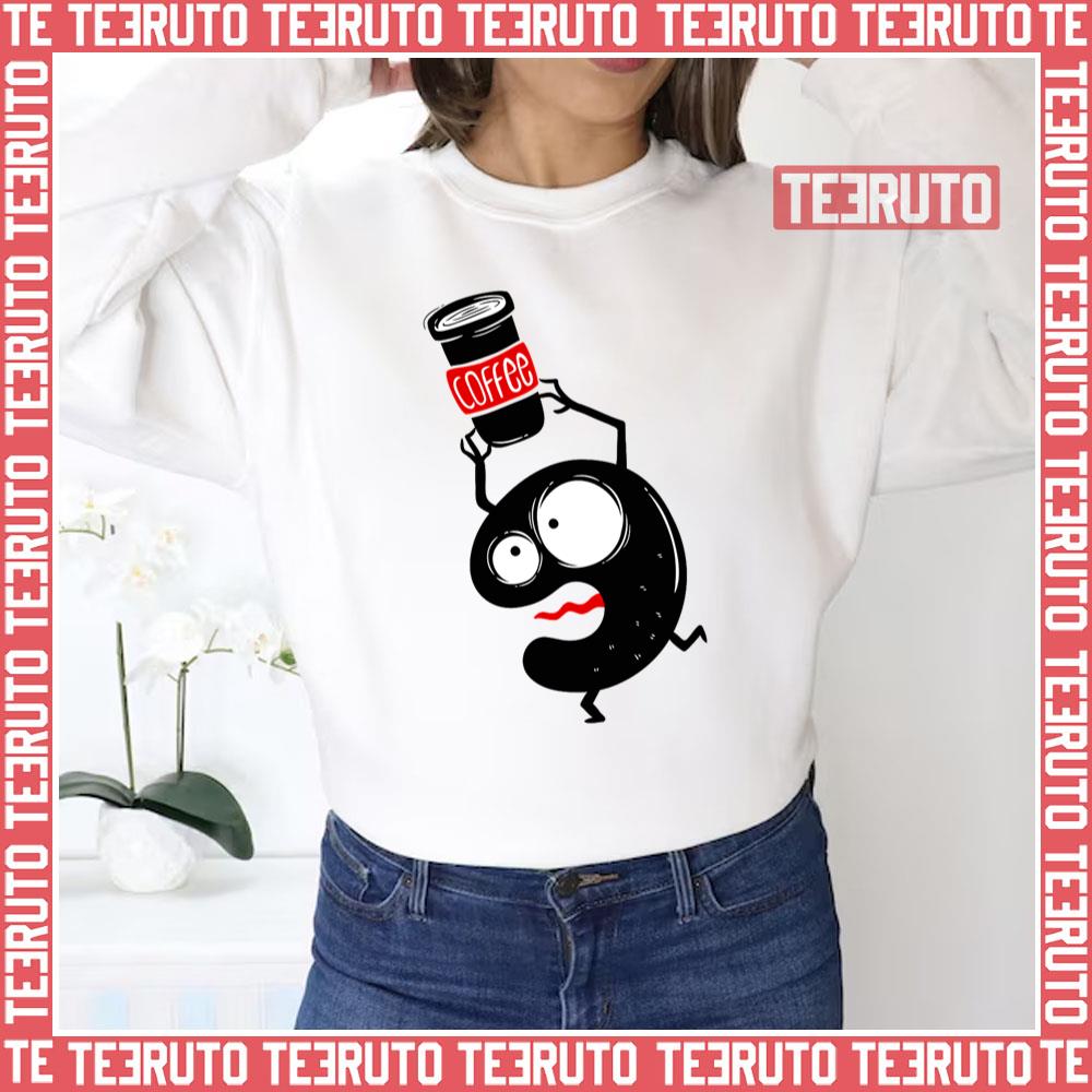 Black Monster Coffee Aaahh Real Monsters Unisex Sweatshirt