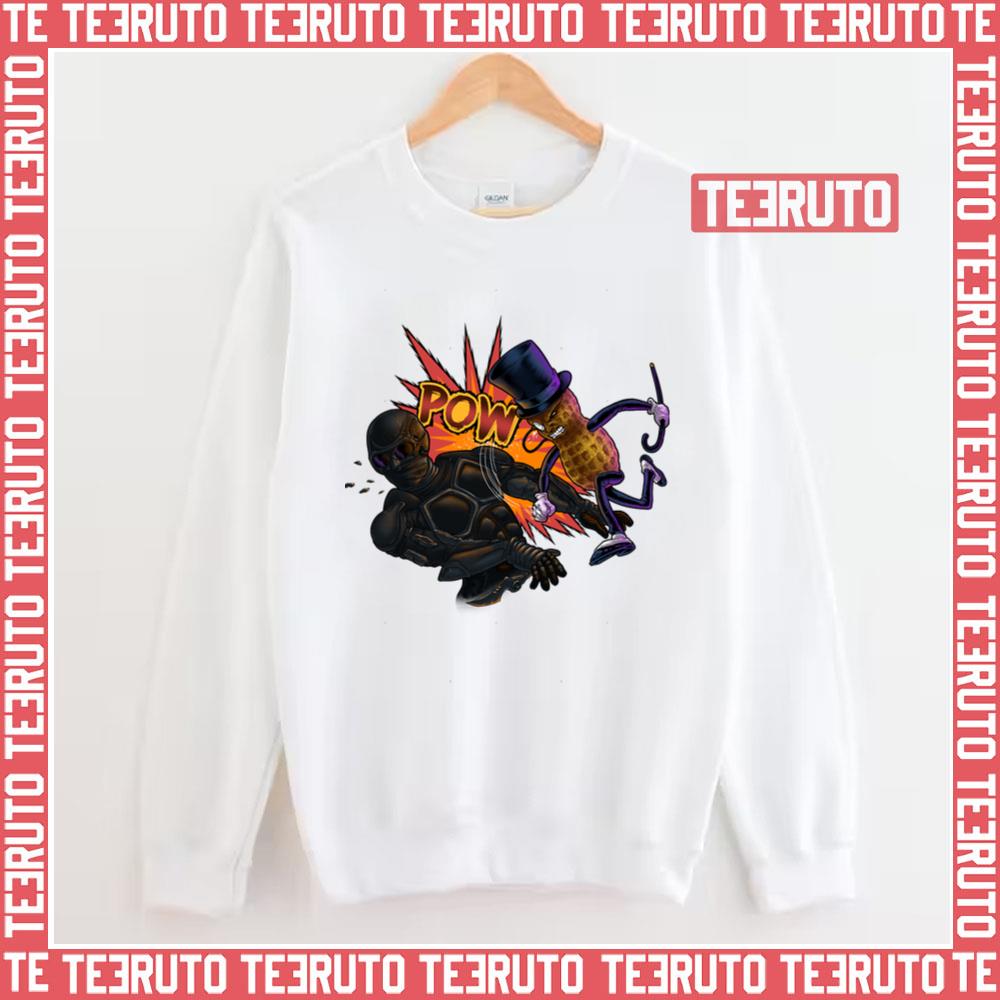 Black Noir Vs Mr Peanut Unisex Sweatshirt