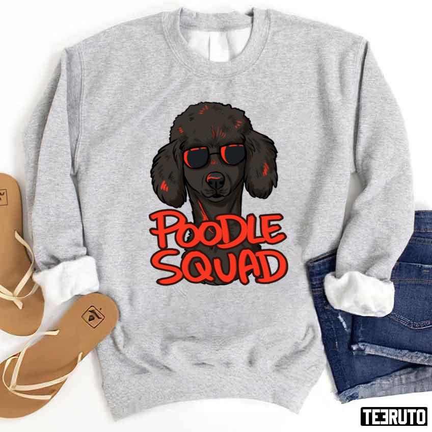 Black Poodle Squad Unisex Sweatshirt