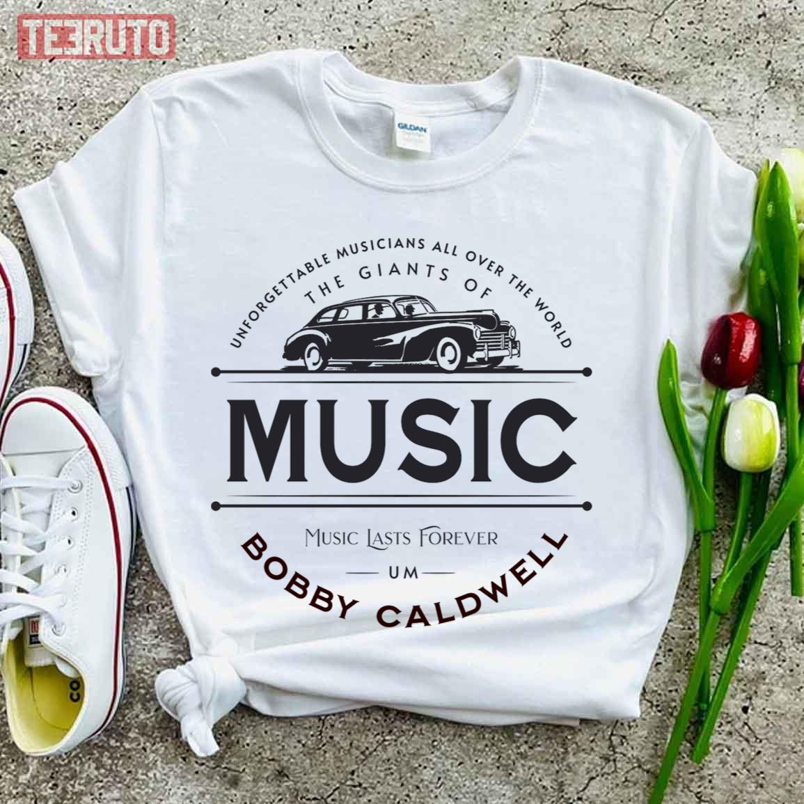 Bobby Caldwell Unforgettable Musicians All Over The World Unisex T-Shirt