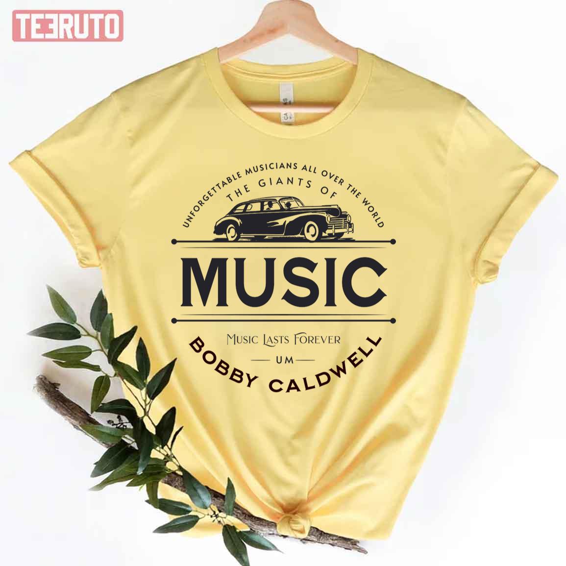 Bobby Caldwell Unforgettable Musicians All Over The World Unisex T-Shirt