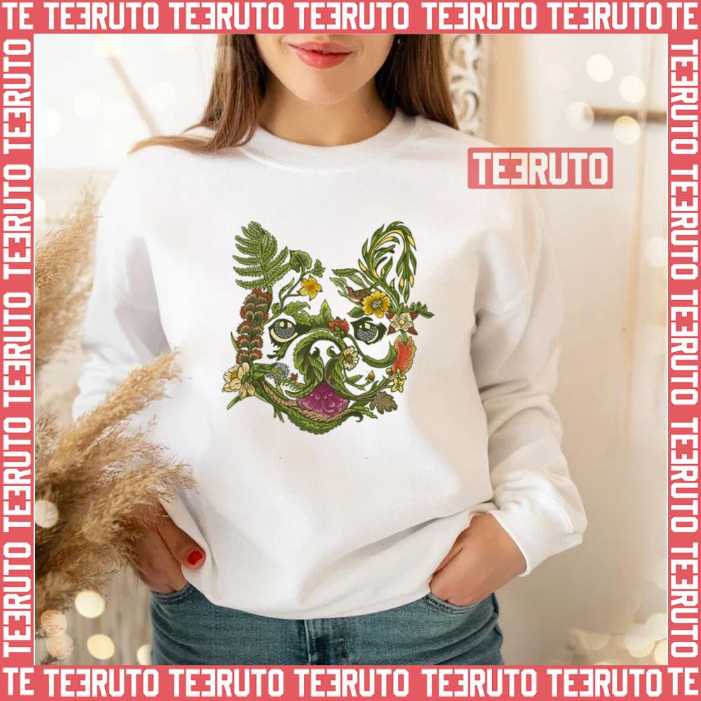 Botanical French Bulldog Unisex Sweatshirt