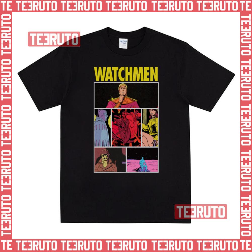 Cartoon Design Watchmen Unisex T-Shirt
