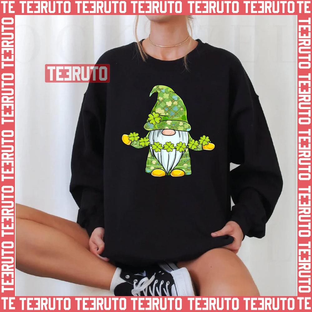 Cartoon St Patrick’s Grome Shamrock Unisex Sweatshirt