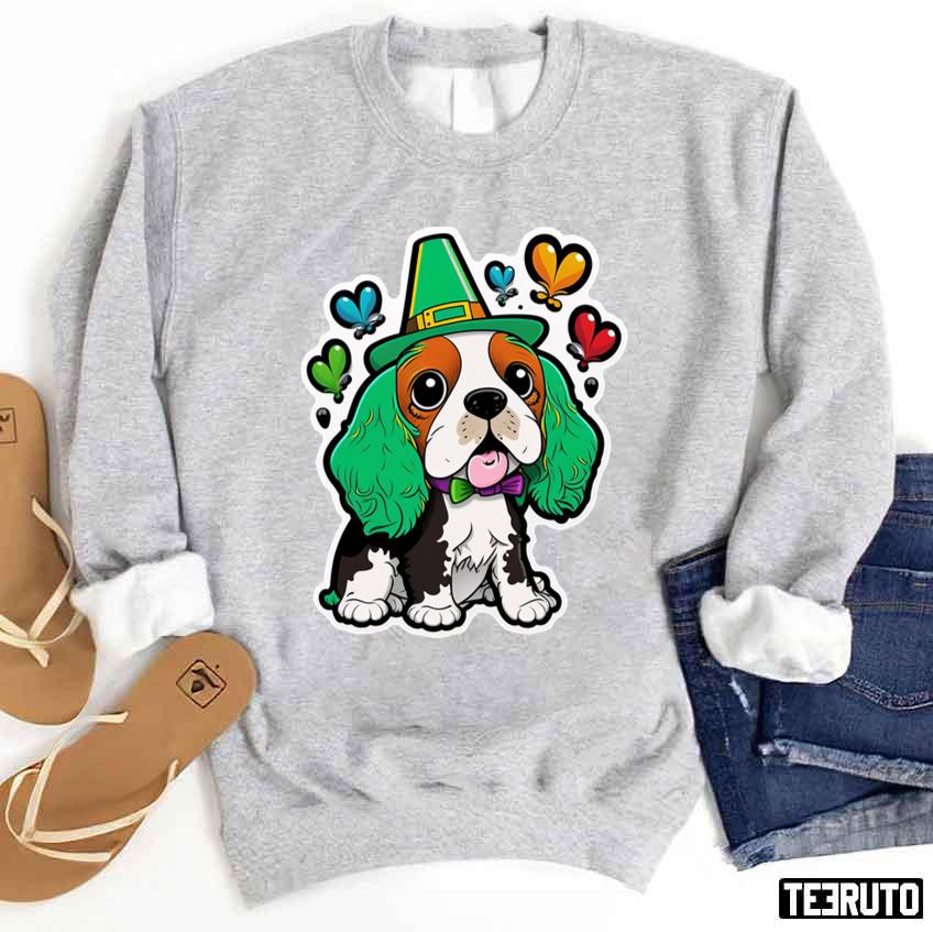 Celebrate St Patrick’s Day With Our Lucky Dog Unisex Sweatshirt