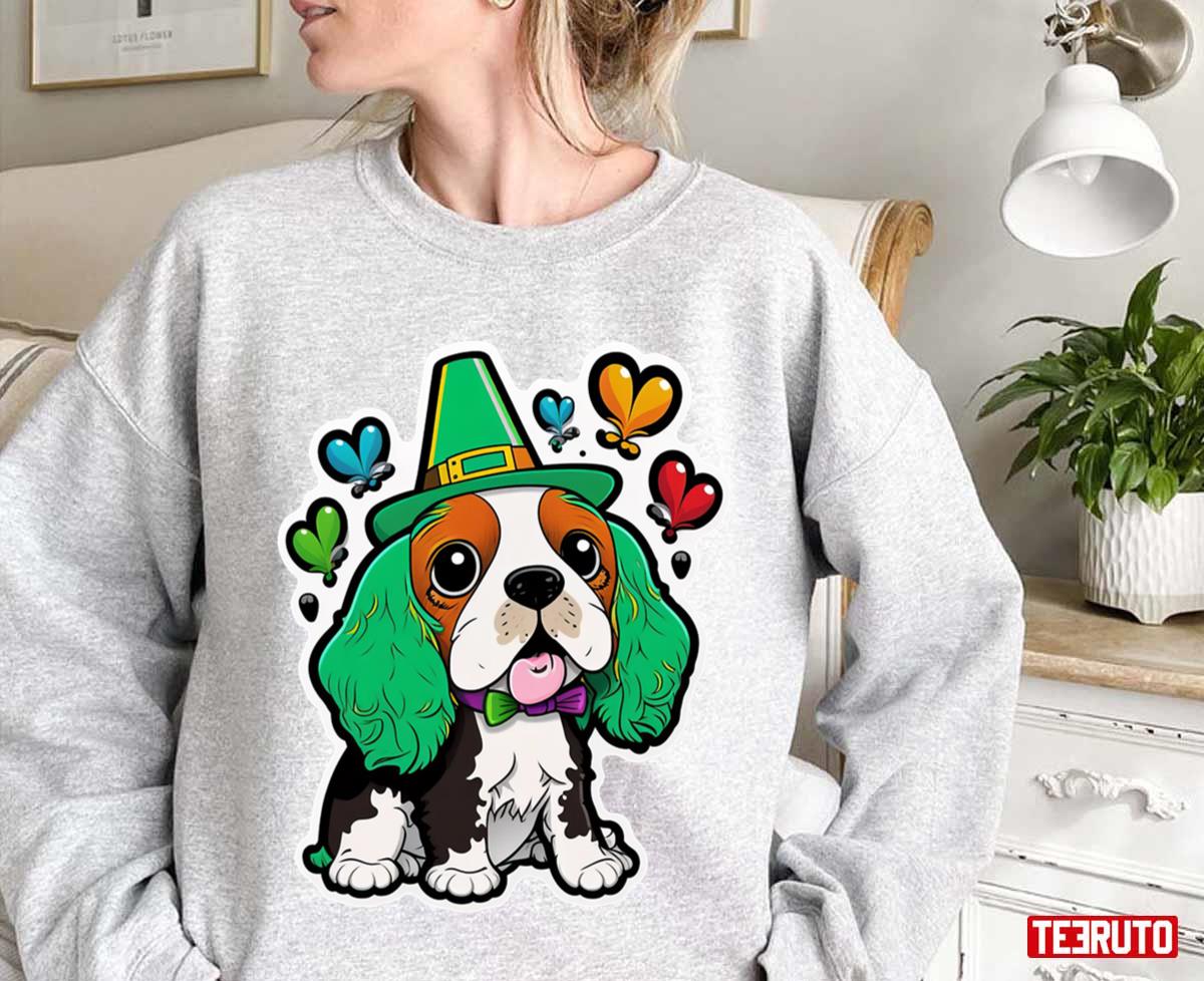 Celebrate St Patrick’s Day With Our Lucky Dog Unisex Sweatshirt