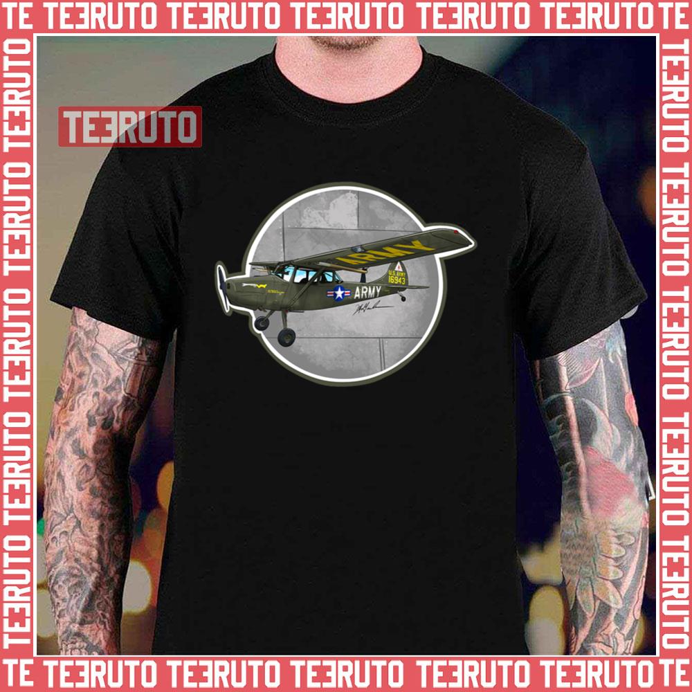 Cessna 1a Bird Dog War Bird Unisex T-Shirt
