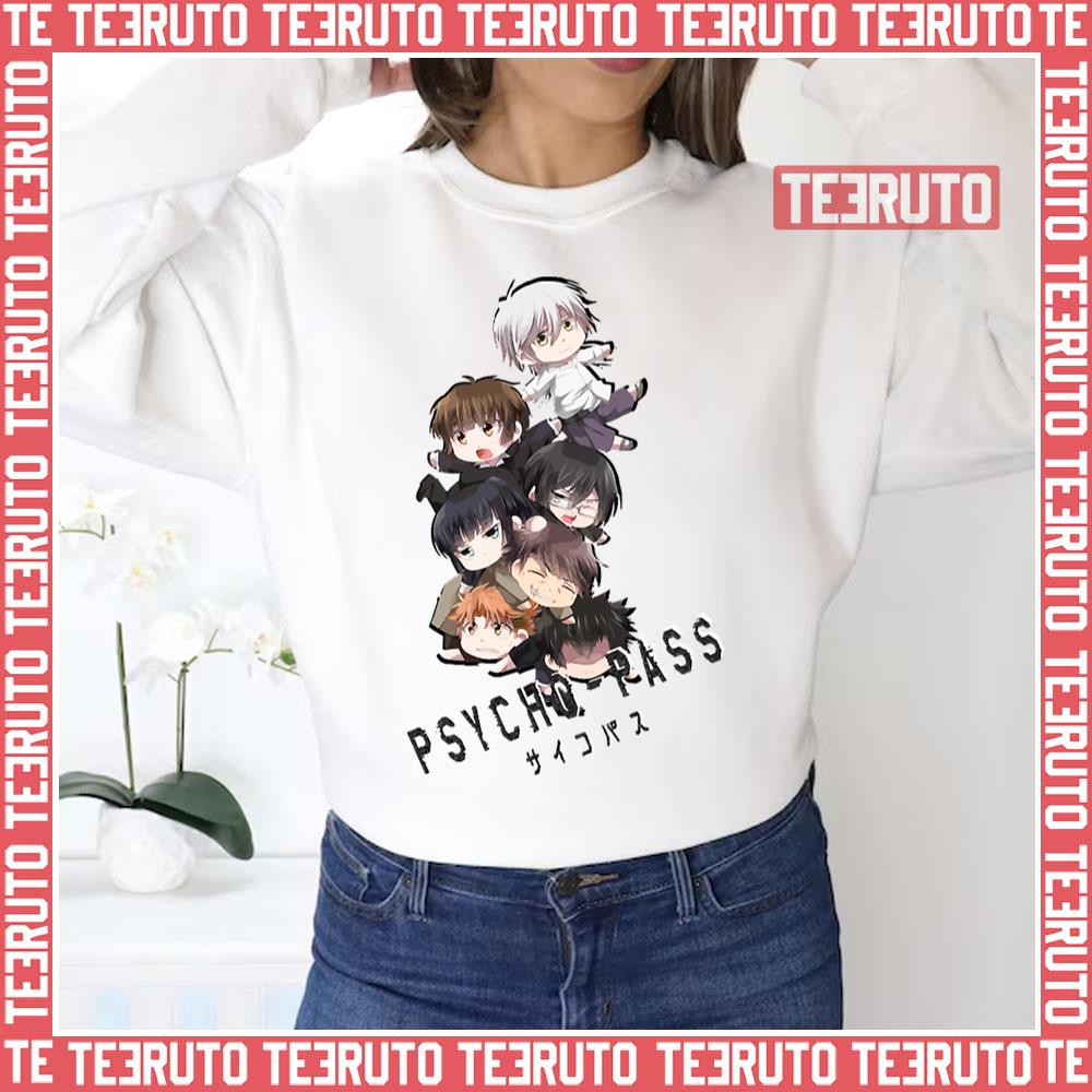 Chibi Characters Psycho Pass Unisex Sweatshirt