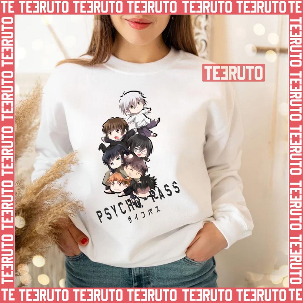 Chibi Characters Psycho Pass Unisex Sweatshirt