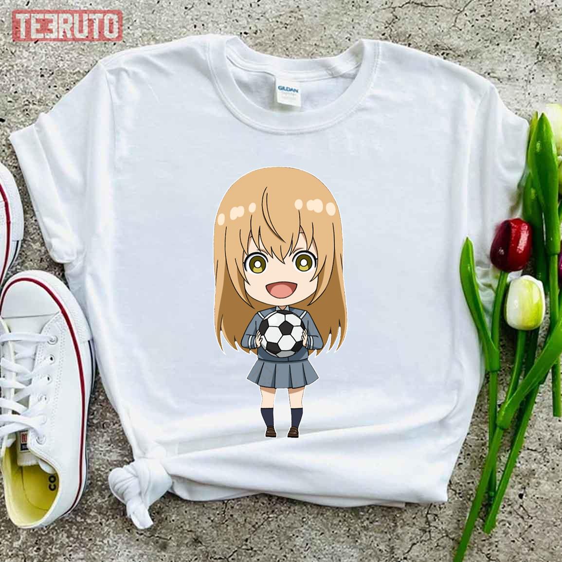 Chibi Hana Ichijou Anime Aoashi Unisex T-Shirt