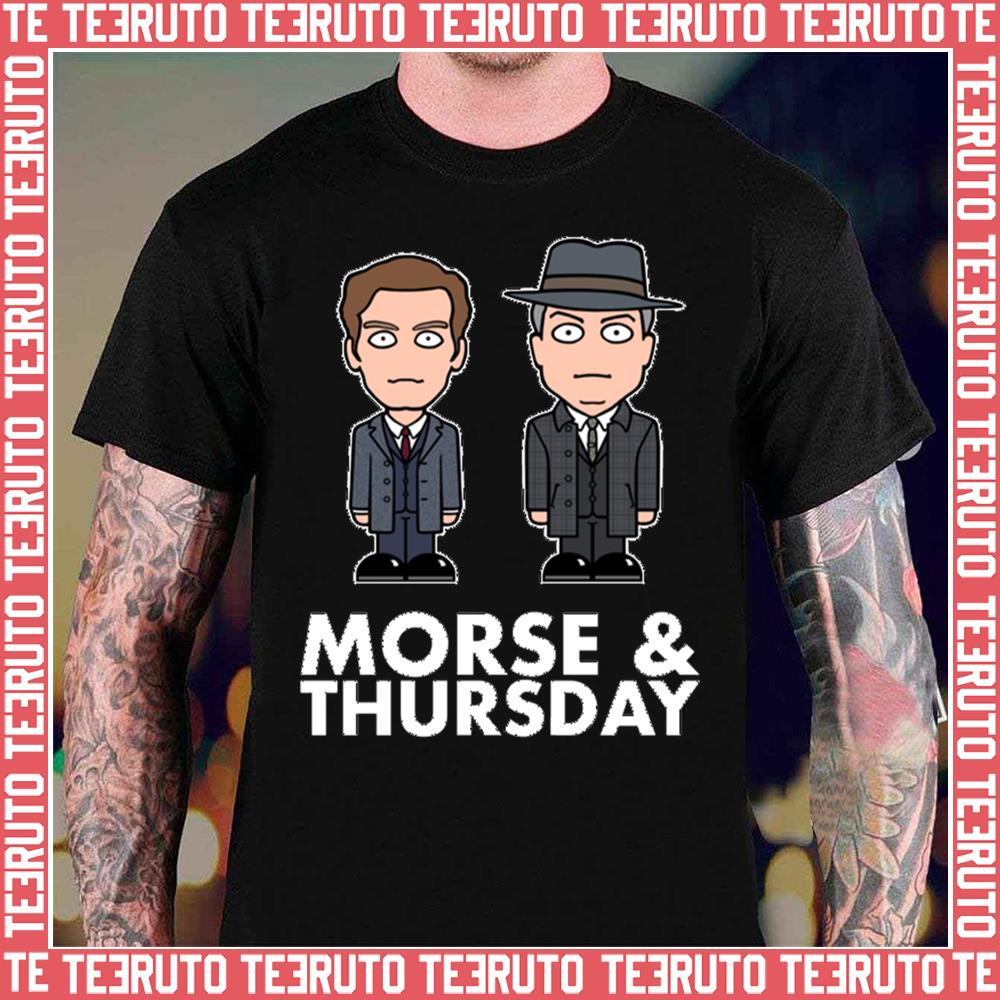 Chibi Inspector Morse And Fred Endeavour Unisex Sweatshirt