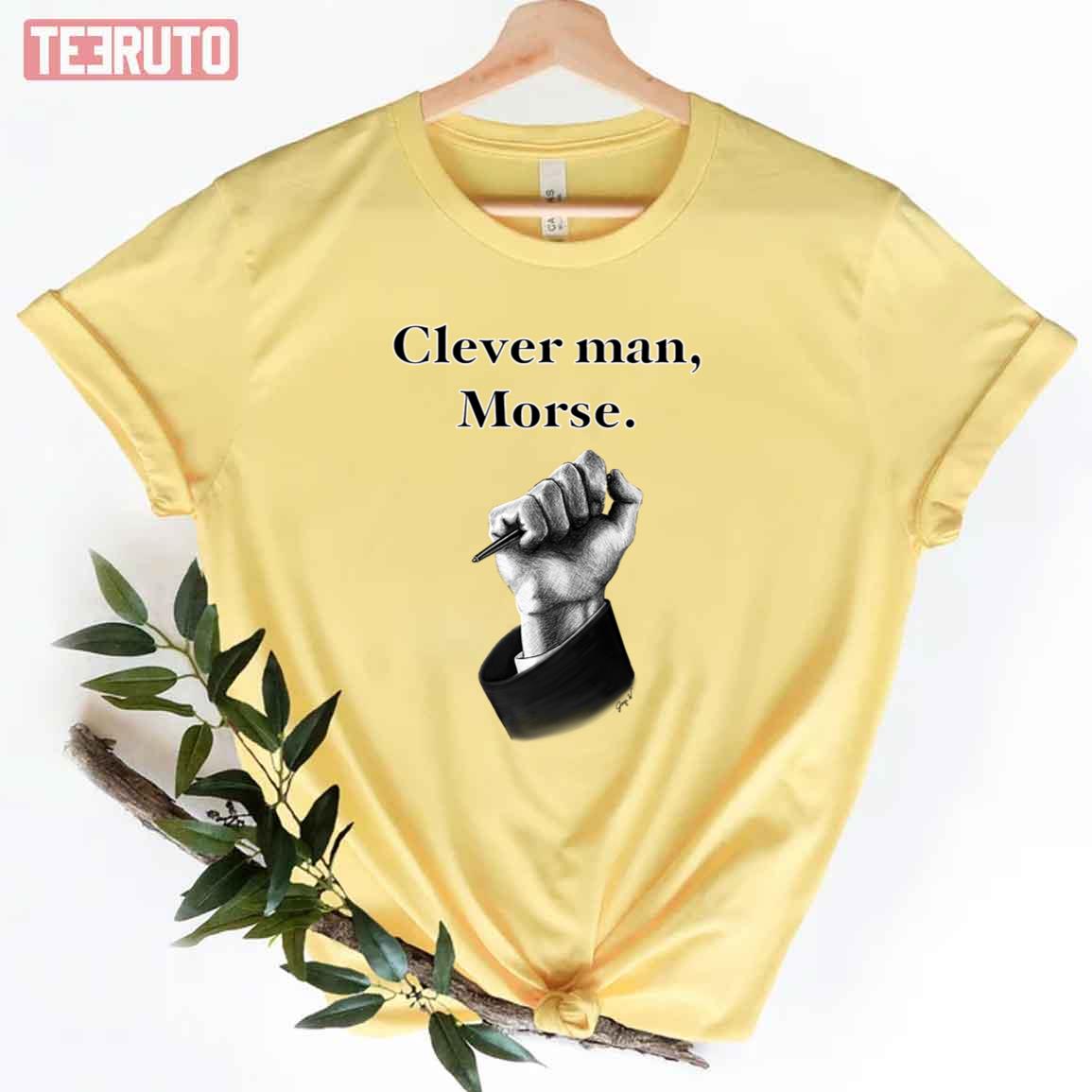Clever Man Itv Endeavour Morse Unisex T-Shirt