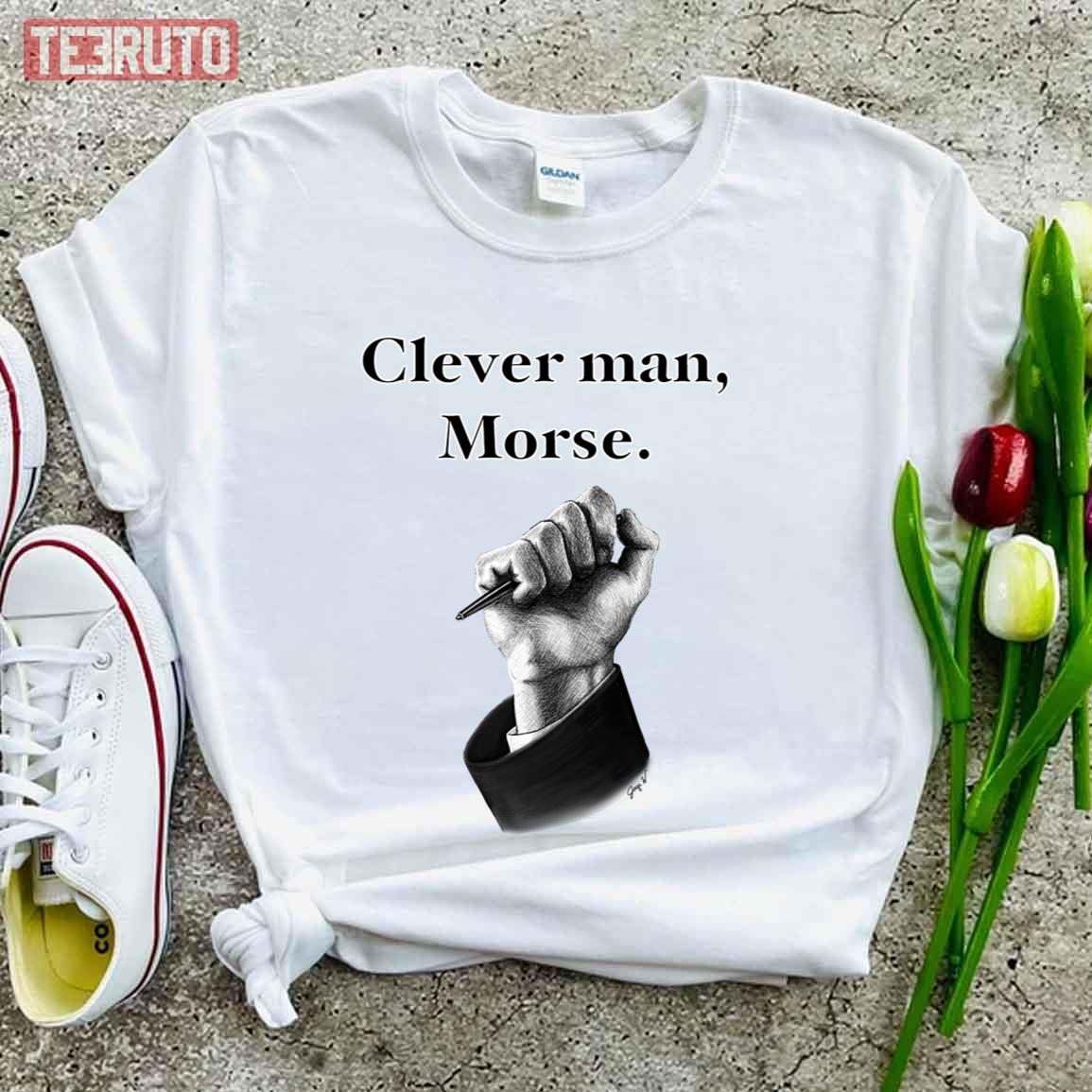Clever Man Itv Endeavour Morse Unisex T-Shirt