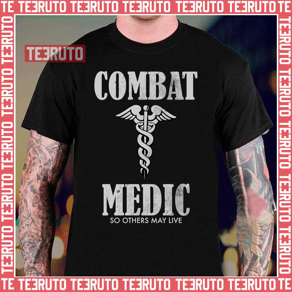 Combat Medic Distressed United States Army Unisex T-Shirt