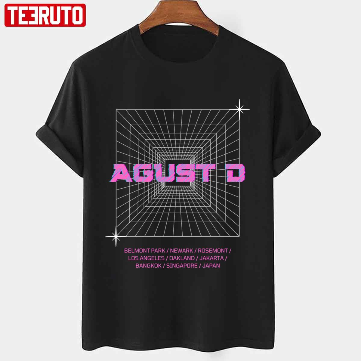 Coming Agust D BTS Suga Tour 2023 Unisex T-shirt