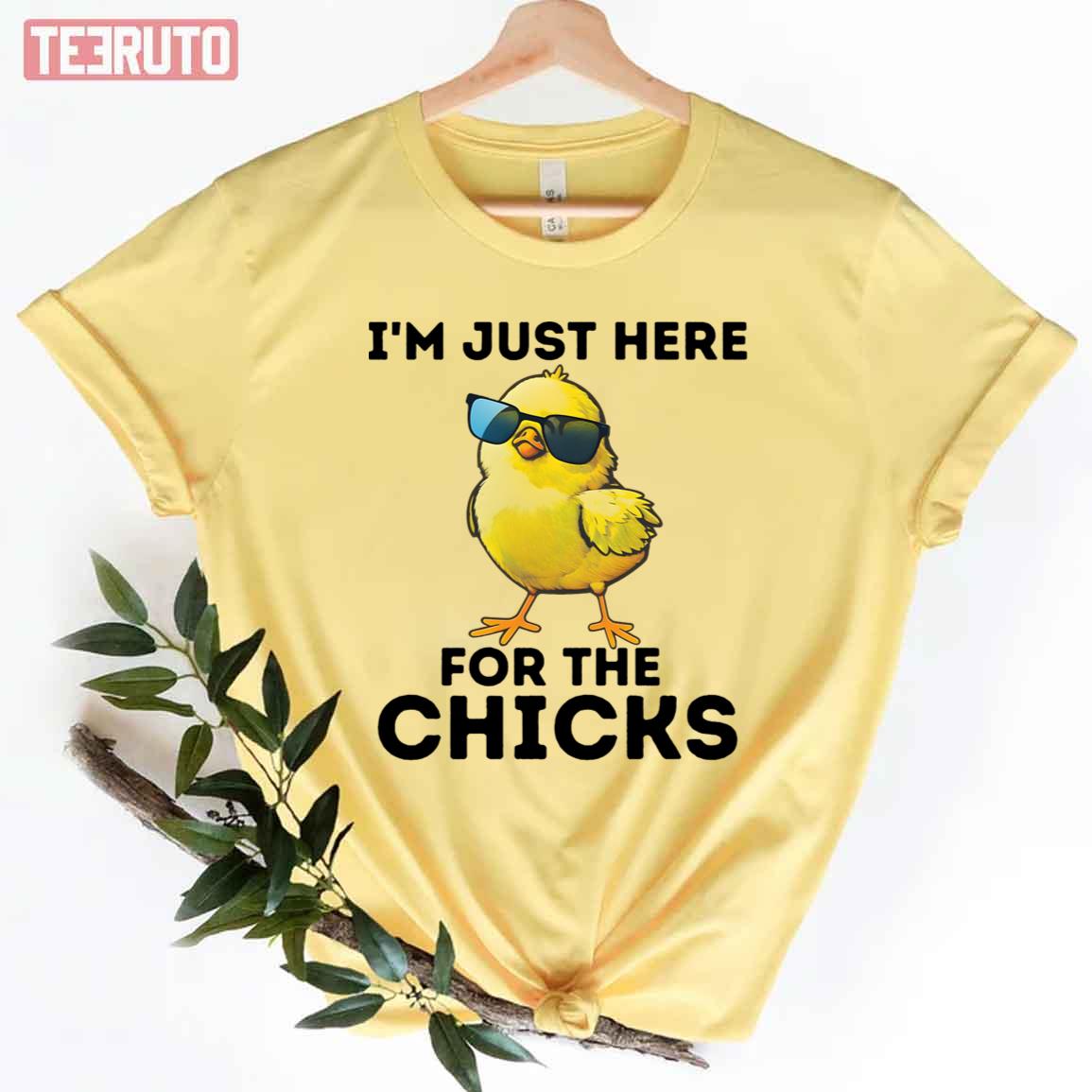 Cool Easter Boys Kids Toddler I’m Just Here For The Chicks Unisex T-shirt