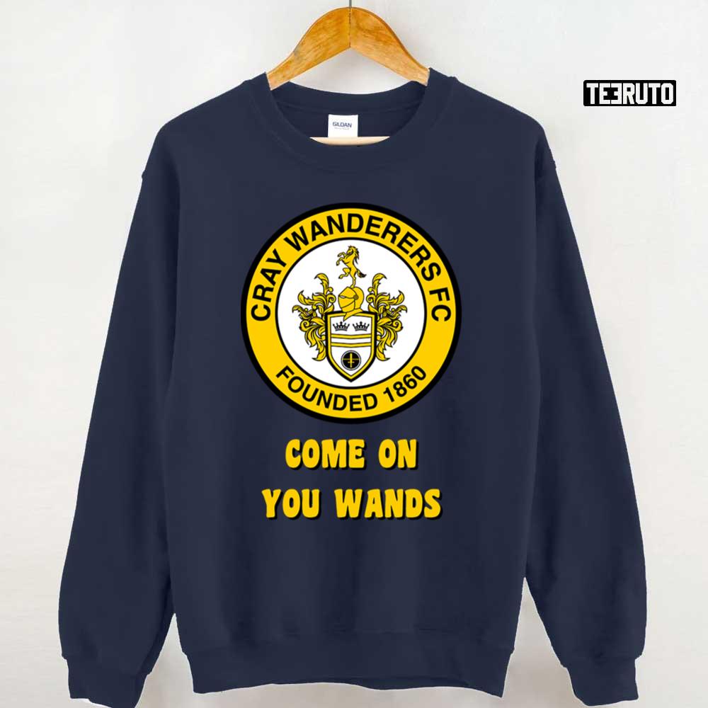 Cray Wanderers Fc Come On You Wands Unisex T-Shirt