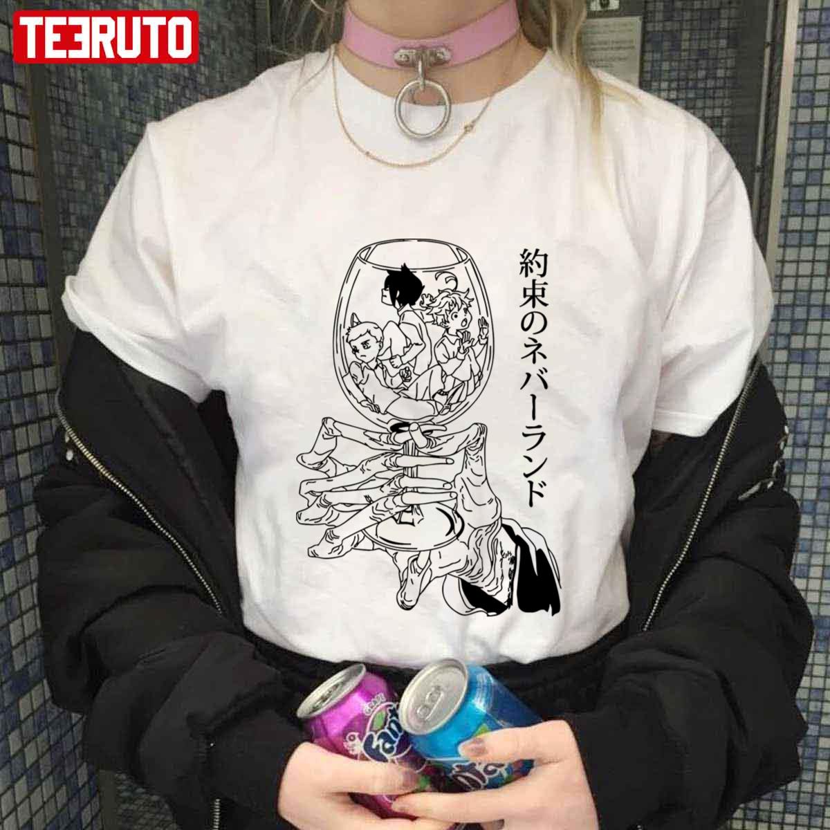 Creepy Art The Promised Neverland Yakusoku No Neverland Unisex T-shirt