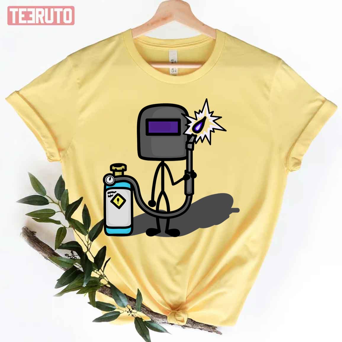 Cute Design Welder Job Unisex T-Shirt