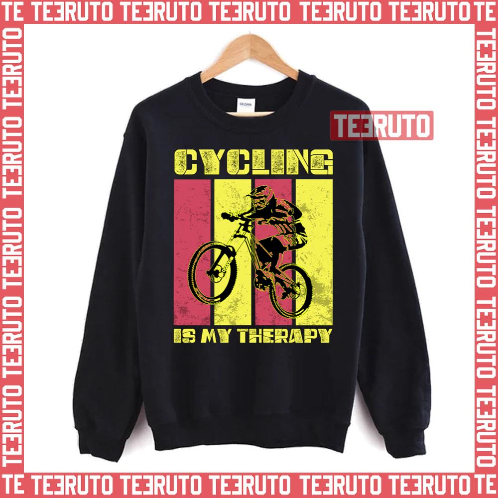 Cycling Is My Therapy Unisex T-Shirt